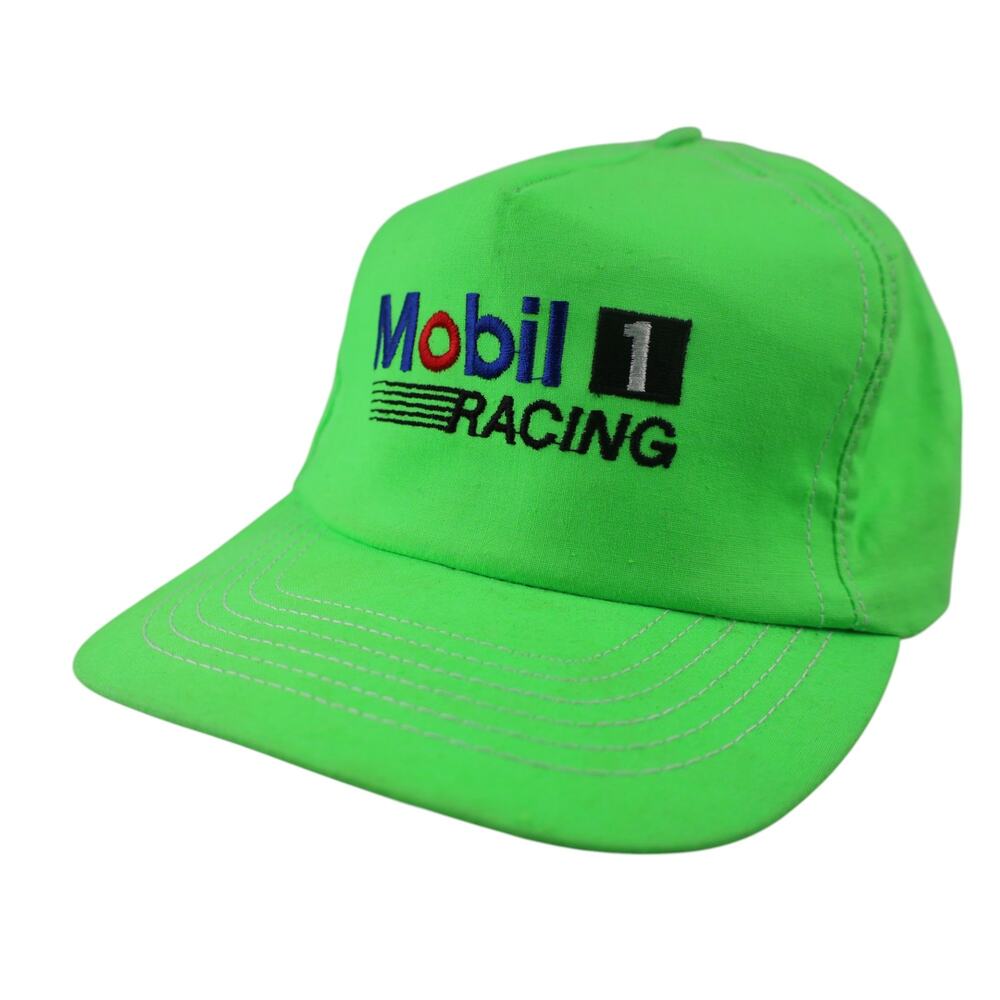 Vintage Mobile 1 Racing Spellout Snapback Hat